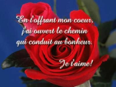 tu as non seulement mon coeur mais toute ma vie